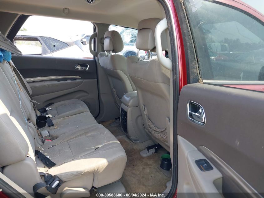 2013 Dodge Durango Sxt VIN: 1C4RDHAG4DC679524 Lot: 39583680