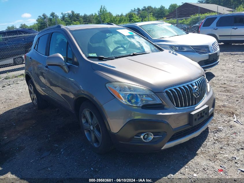 2013 Buick Encore Convenience VIN: KL4CJBSB1DB162888 Lot: 39583681