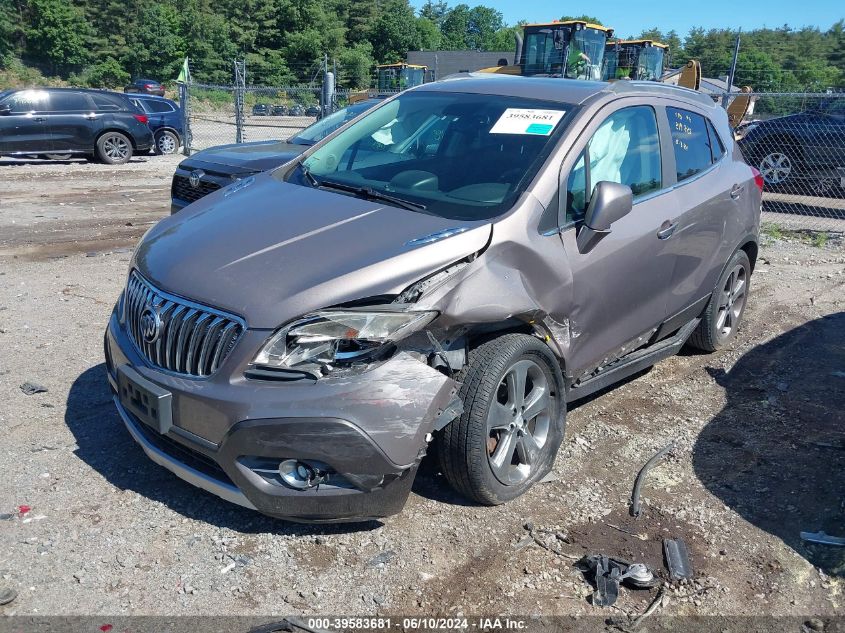 2013 Buick Encore Convenience VIN: KL4CJBSB1DB162888 Lot: 39583681