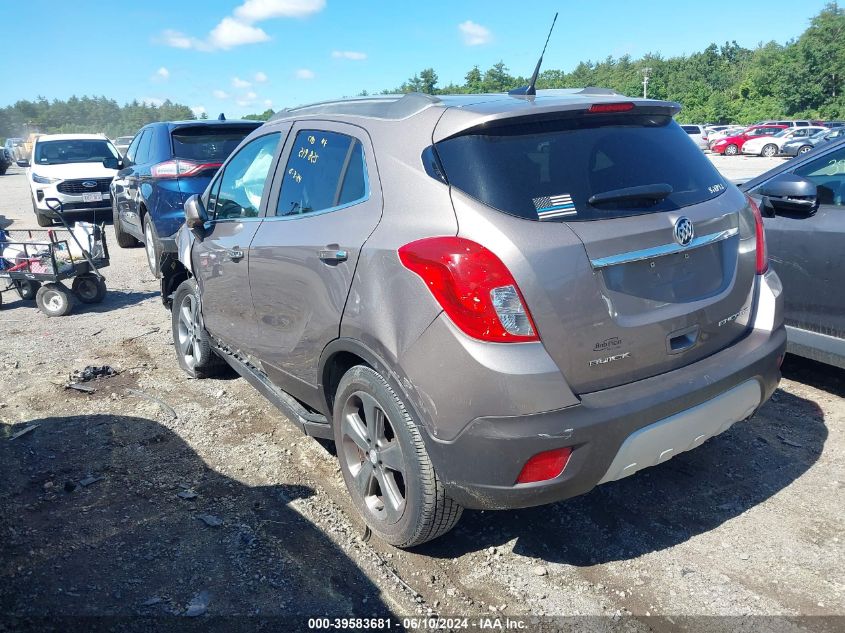 2013 Buick Encore Convenience VIN: KL4CJBSB1DB162888 Lot: 39583681