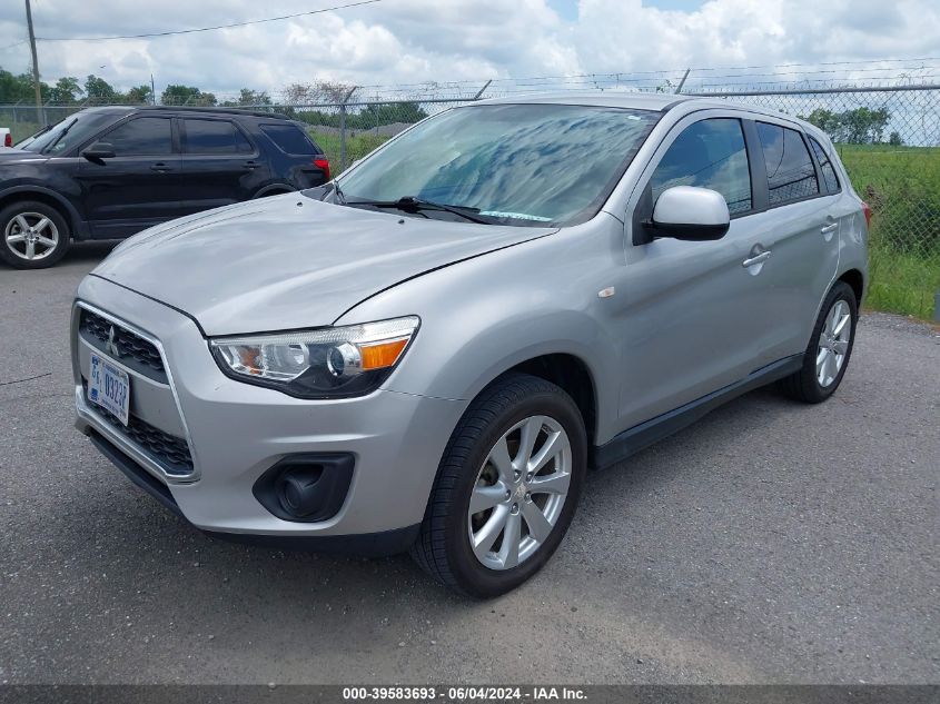 2015 Mitsubishi Outlander Sport Es VIN: 4A4AR3AU2FE038525 Lot: 39583693