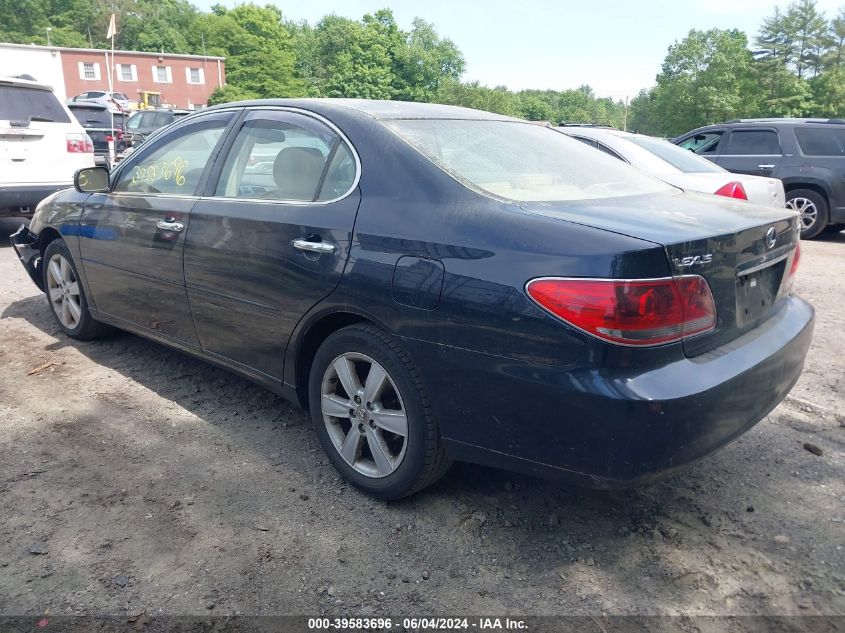 2005 Lexus Es 330 VIN: JTHBA30G055080106 Lot: 39583696