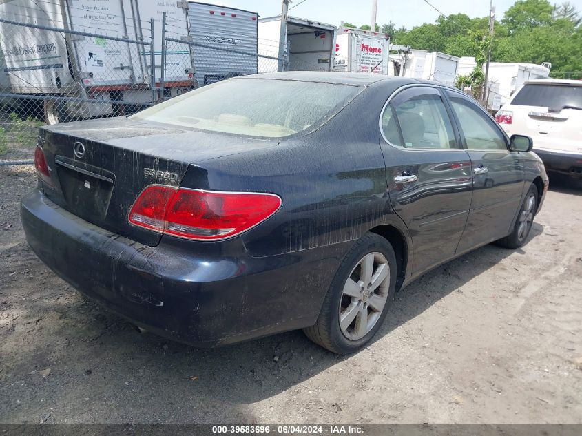 2005 Lexus Es 330 VIN: JTHBA30G055080106 Lot: 39583696