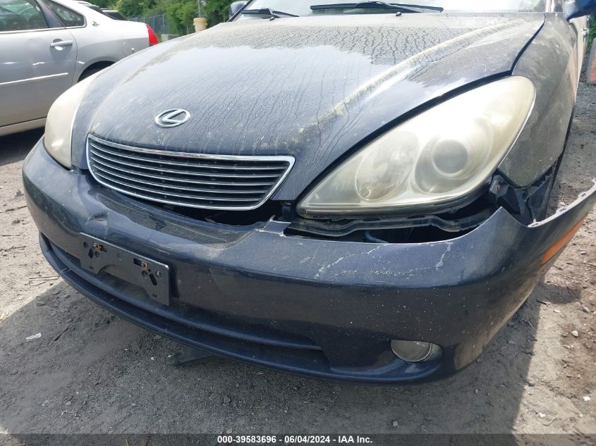 2005 Lexus Es 330 VIN: JTHBA30G055080106 Lot: 39583696