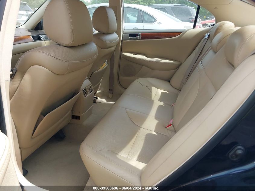 2005 Lexus Es 330 VIN: JTHBA30G055080106 Lot: 39583696