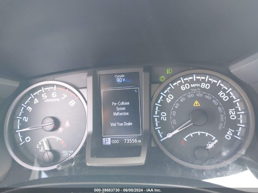 2019 Toyota Tacoma Trd Sport VIN: 3TMAZ5CN8KM080114 Lot: 39583730