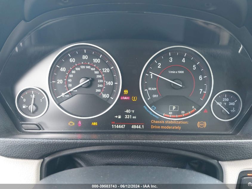 2016 BMW 328I xDrive VIN: WBA8E3C53GK500243 Lot: 39583743