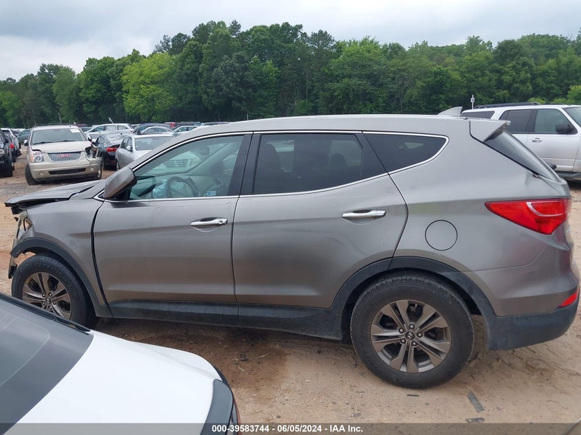 2013 Hyundai Santa Fe Sport VIN: 5XYZT3LB3DG108867 Lot: 39583744