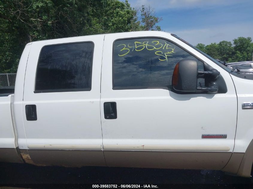 2005 Ford F-350 Lariat/Xl/Xlt VIN: 1FTWW31P35EA07119 Lot: 39583752