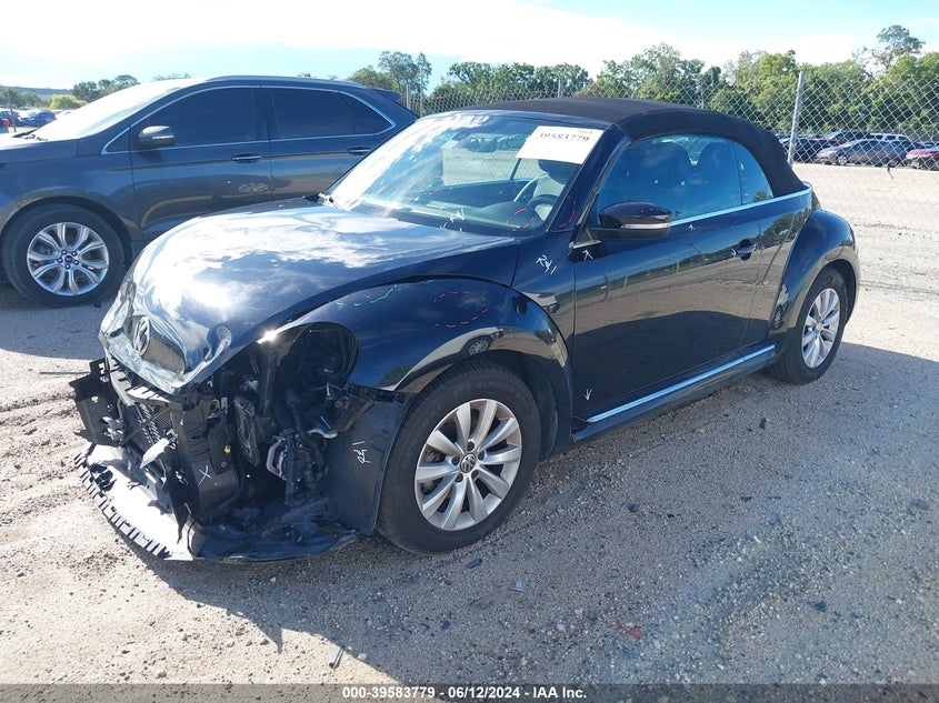 VIN 3VW517AT9HM819423 2017 VOLKSWAGEN BEETLE #PINKBEETLE/1.8T CLASSIC/1.8T S/1.8T SE/1.8T SEL