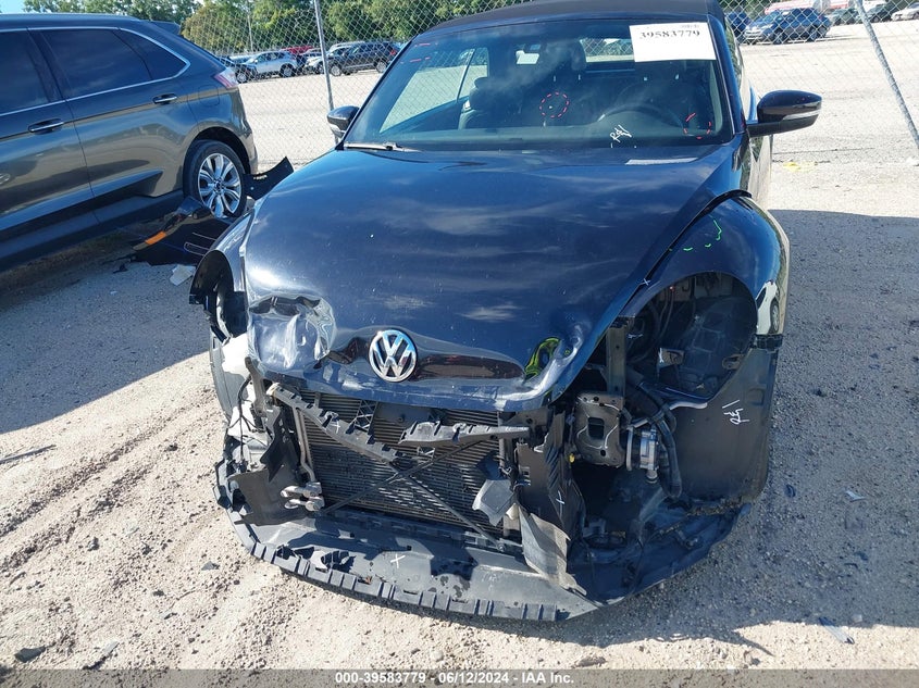 VIN 3VW517AT9HM819423 2017 VOLKSWAGEN BEETLE #PINKBEETLE/1.8T CLASSIC/1.8T S/1.8T SE/1.8T SEL