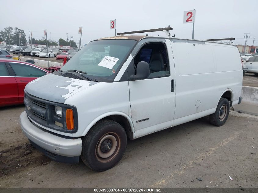 1998 Chevrolet Chevy Van G2500 VIN: 1GCFG25M5W1051686 Lot: 39583784