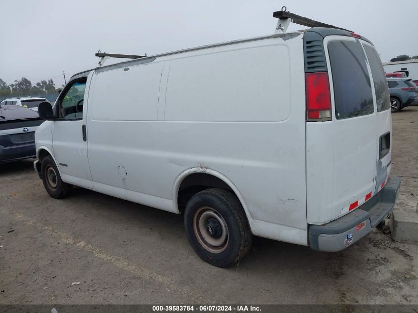 1998 Chevrolet Chevy Van G2500 VIN: 1GCFG25M5W1051686 Lot: 39583784