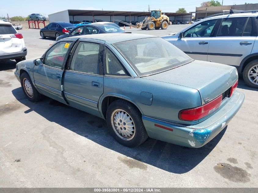 1996 Buick Regal Custom VIN: 2G4WB52K3T1449161 Lot: 39583801