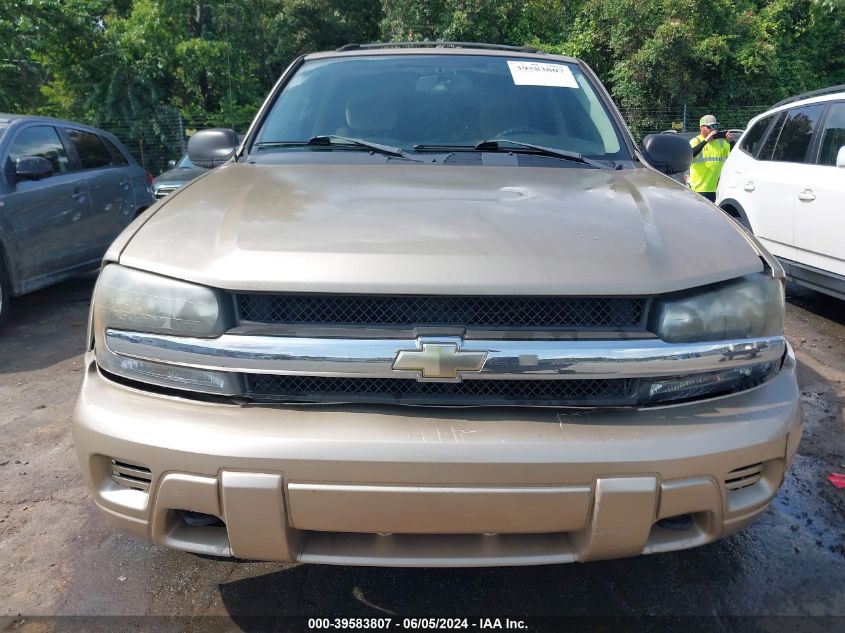 2005 Chevrolet Trailblazer Ls VIN: 1GNDT13S952360656 Lot: 39583807