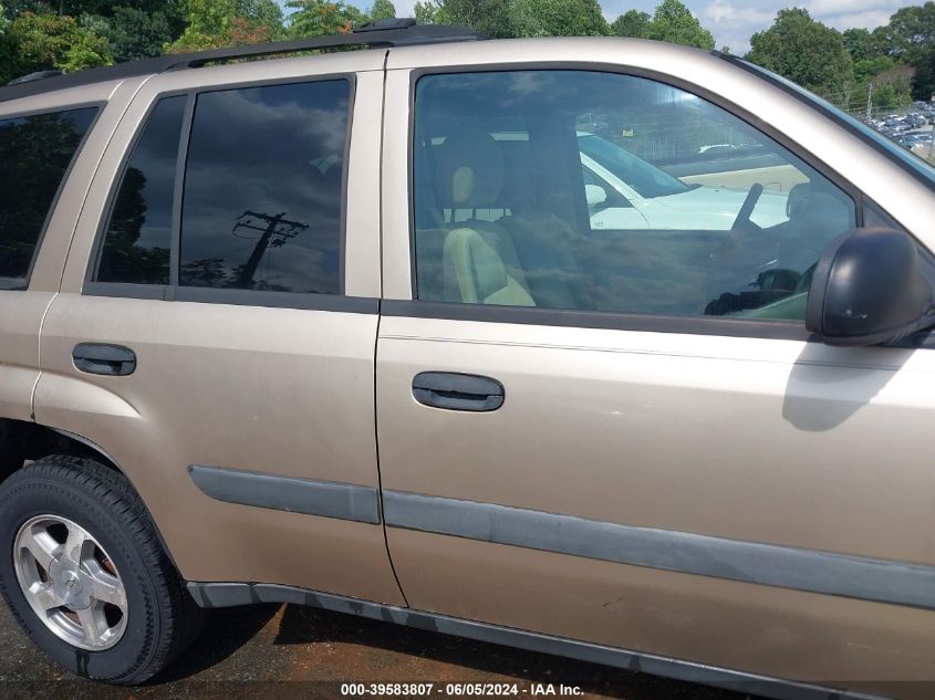 2005 Chevrolet Trailblazer Ls VIN: 1GNDT13S952360656 Lot: 39583807