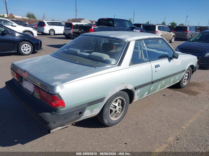 1981 Mazda 626 VIN: JM1GB411XB0504307 Lot: 39583810