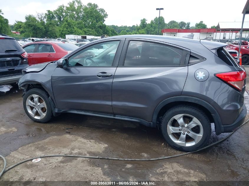 2016 Honda Hr-V Ex VIN: 3CZRU5H54GM712652 Lot: 39583811