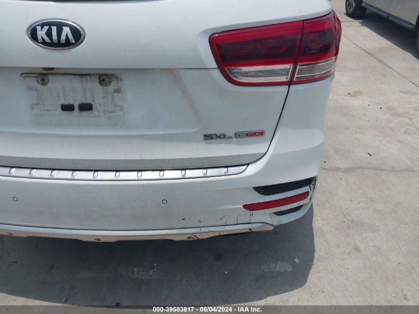 2016 KIA SORENTO 2.0T SXL - 5XYPK4A13GG120760