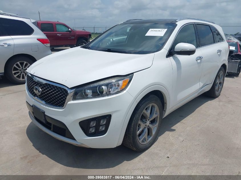 2016 Kia Sorento 2.0T Sxl VIN: 5XYPK4A13GG120760 Lot: 39583817