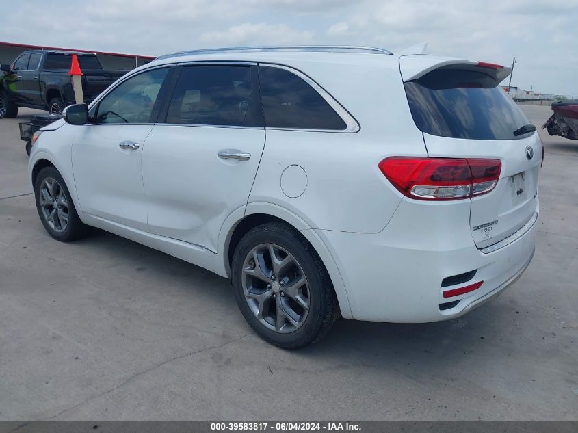 2016 Kia Sorento 2.0T Sxl VIN: 5XYPK4A13GG120760 Lot: 39583817