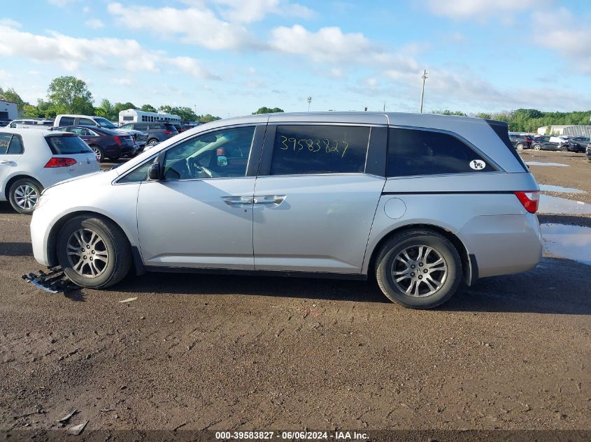 2013 Honda Odyssey Ex-L VIN: 5FNRL5H63DB084004 Lot: 39583827