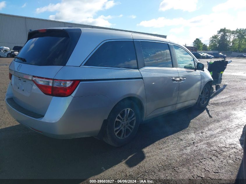 2013 Honda Odyssey Ex-L VIN: 5FNRL5H63DB084004 Lot: 39583827