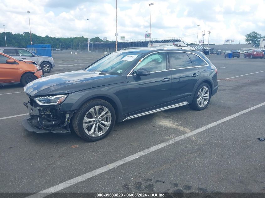 2020 Audi A4 Allroad Premium Plus 45 Tfsi Quattro S Tronic VIN: WA18NAF48LA029162 Lot: 39583829