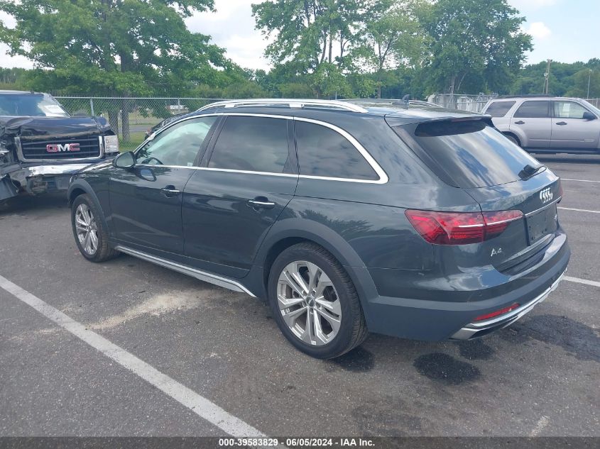 2020 Audi A4 Allroad Premium Plus 45 Tfsi Quattro S Tronic VIN: WA18NAF48LA029162 Lot: 39583829