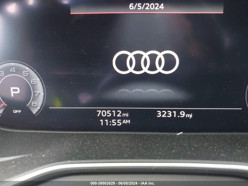 2020 Audi A4 Allroad Premium Plus 45 Tfsi Quattro S Tronic VIN: WA18NAF48LA029162 Lot: 39583829