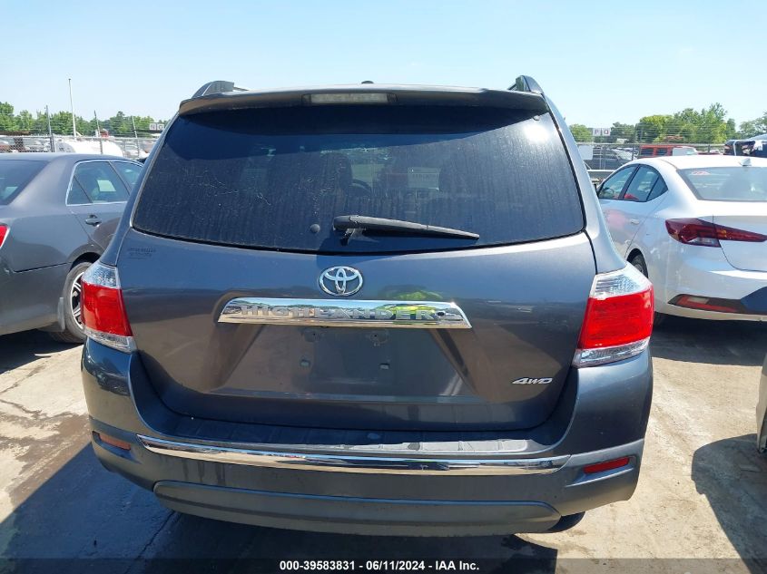 2012 Toyota Highlander Limited V6 VIN: 5TDDK3EH7CS142598 Lot: 39583831