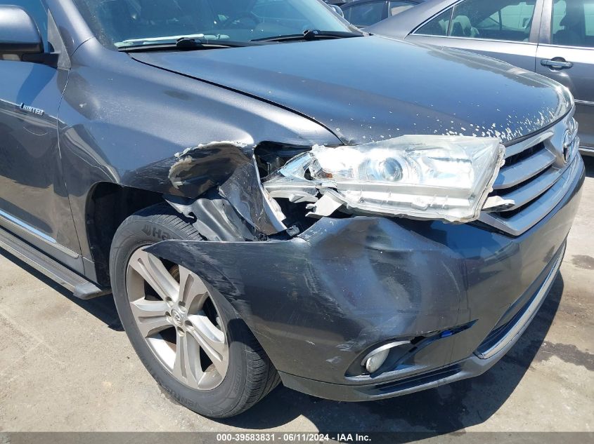 2012 Toyota Highlander Limited V6 VIN: 5TDDK3EH7CS142598 Lot: 39583831