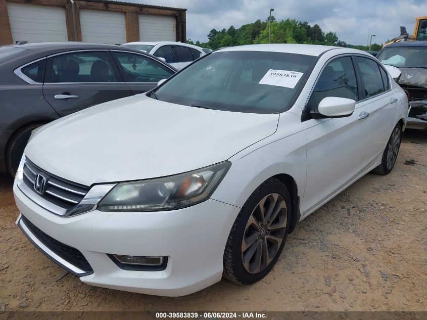 1HGCR2F5XDA031033 2013 Honda Accord Sport