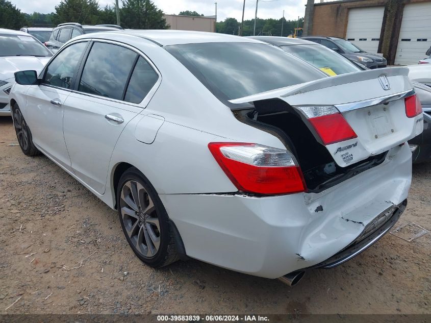 1HGCR2F5XDA031033 2013 Honda Accord Sport