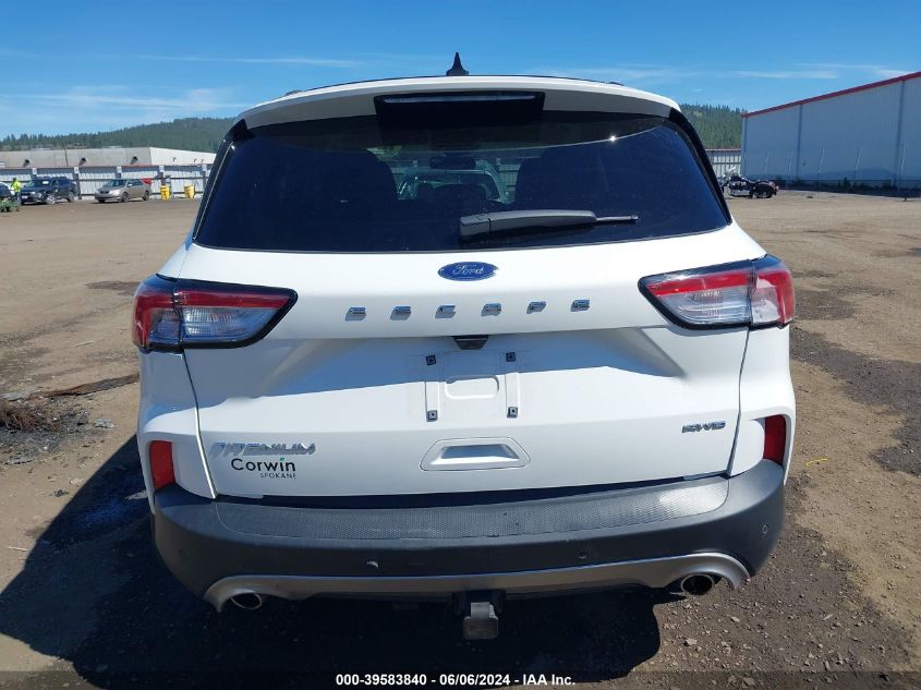 2022 Ford Escape Titanium VIN: 1FMCU9J90NUB55095 Lot: 39583840