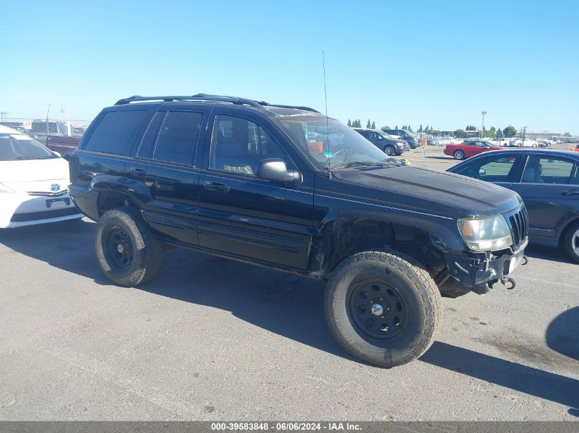 2000 Jeep Grand Cherokee Limited VIN: 1J4GW58N5YC329288 Lot: 39583848