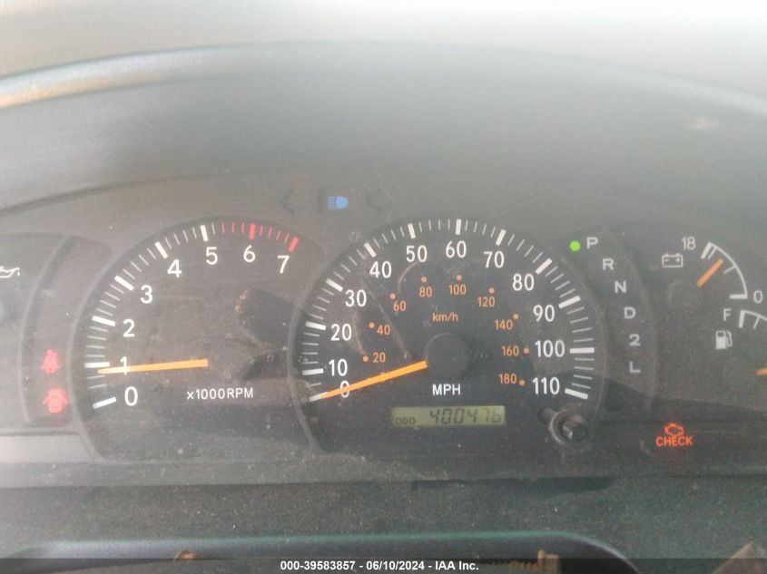 2001 Toyota Tundra Sr5 V8 VIN: 5TBRT34101S208454 Lot: 39583857