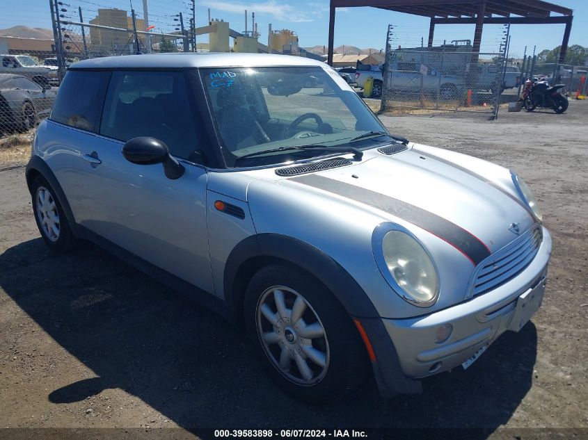 2004 Mini Cooper VIN: WMWRC33444TJ57868 Lot: 39583898