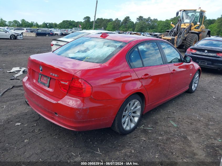 2011 BMW 328I xDrive VIN: WBAPK5C57BF123126 Lot: 39583914