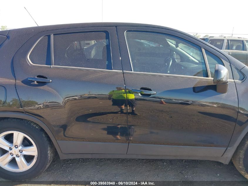 2020 Chevrolet Trax Fwd Ls VIN: KL7CJKSBXLB318525 Lot: 39583948