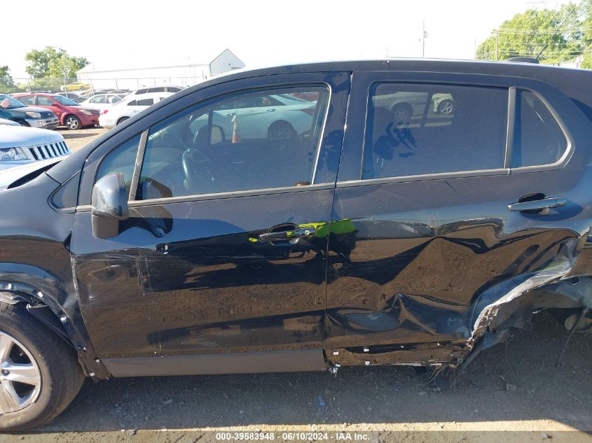 2020 Chevrolet Trax Fwd Ls VIN: KL7CJKSBXLB318525 Lot: 39583948