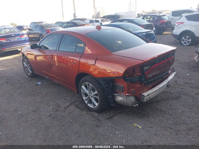 VIN 2C3CDXJG4NH214289 2022 Dodge Charger, Sxt Awd no.3