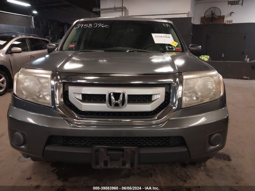 2010 Honda Pilot Lx VIN: 5FNYF4H2XAB006938 Lot: 39583960