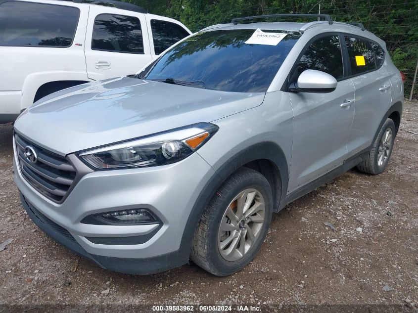 2016 Hyundai Tucson Se VIN: KM8J3CA43GU246666 Lot: 39583962