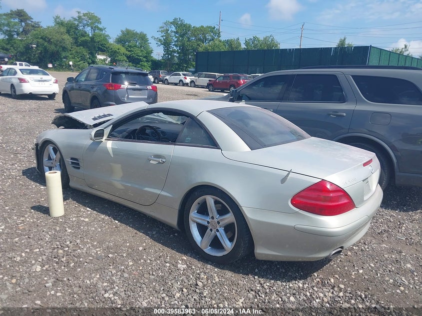 2003 Mercedes-Benz Sl 500 VIN: WDBSK75F03F013291 Lot: 39583963