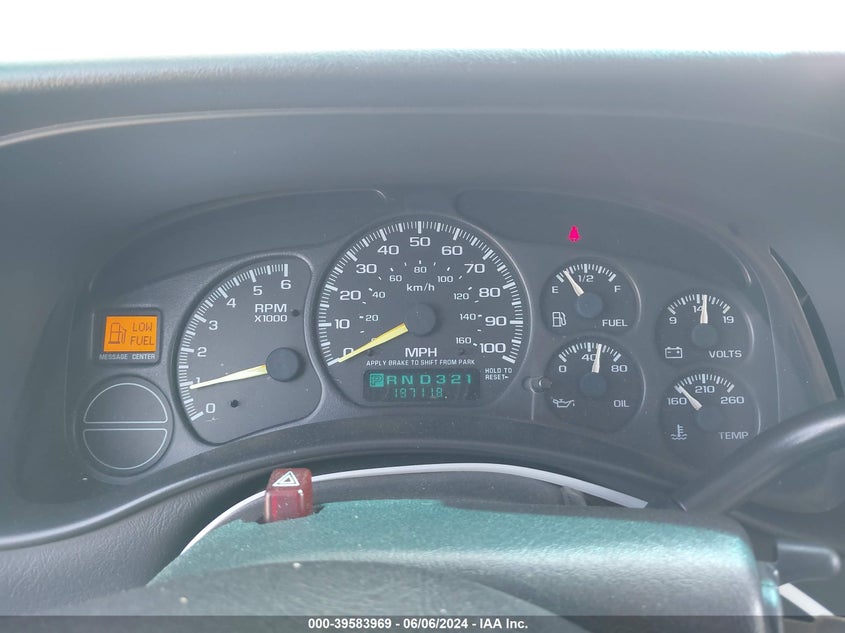 2000 Chevrolet Silverado 1500 VIN: 2GCEC19WXY1362752 Lot: 39583969