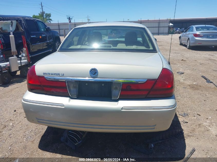 2005 Mercury Grand Marquis Ls/Lse VIN: 2MEHM75W45X629376 Lot: 39583970