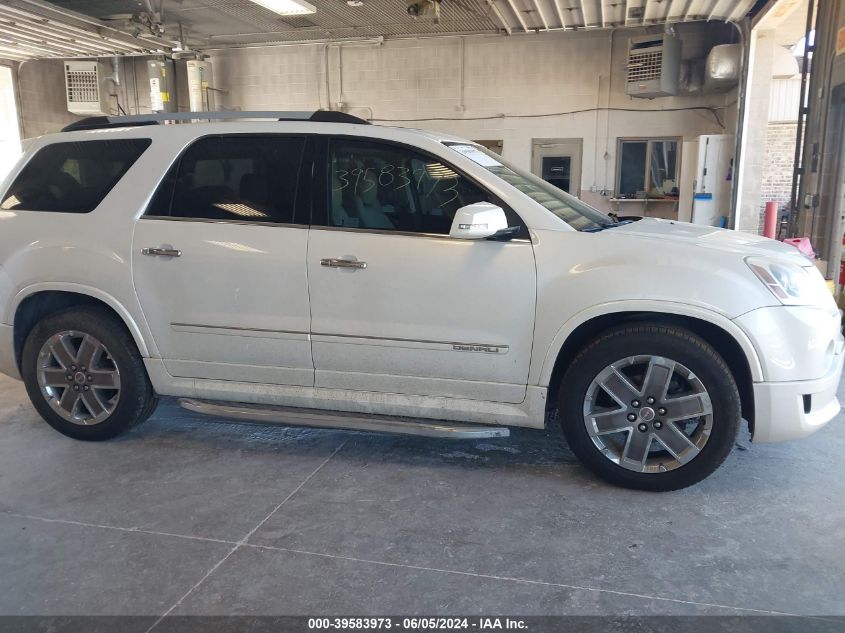 2011 GMC Acadia Denali VIN: 1GKKVTED2BJ416172 Lot: 39583973