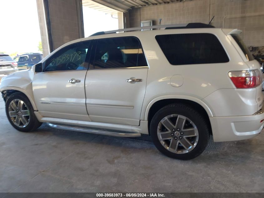 2011 GMC Acadia Denali VIN: 1GKKVTED2BJ416172 Lot: 39583973