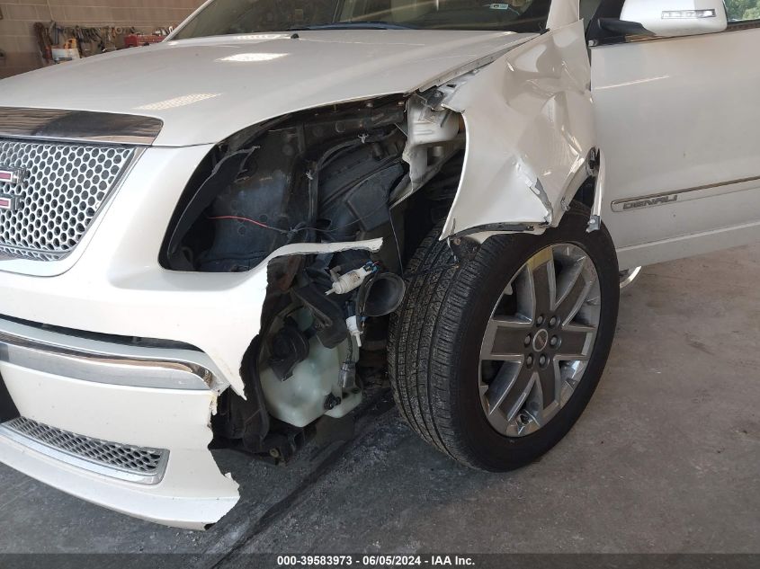 2011 GMC Acadia Denali VIN: 1GKKVTED2BJ416172 Lot: 39583973